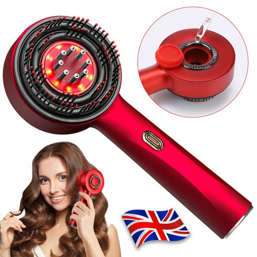 Electric Scalp Massage Comb Hair Growth Red Light Therapy