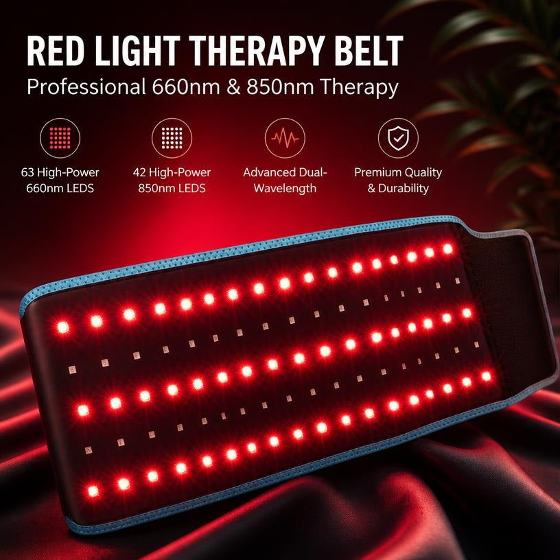 Transform Your Wellness Routine with the Infrared Red Light Therapy Belt