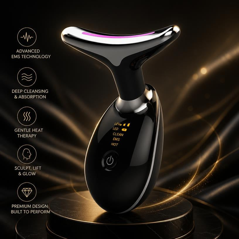 Luxury Face and Neck Massage Device | Sculpt, Firm, and Rejuvenate Your Skin