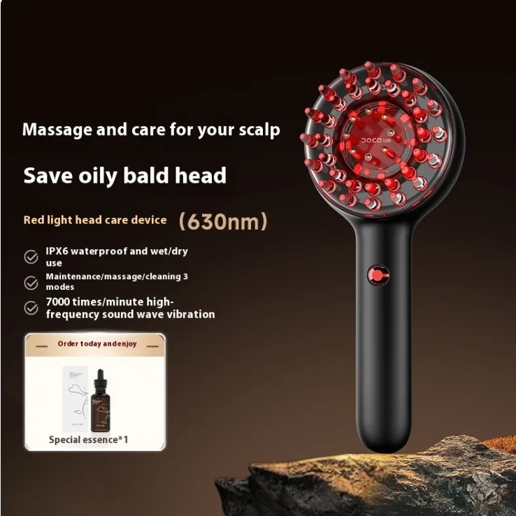 red light scalp massager